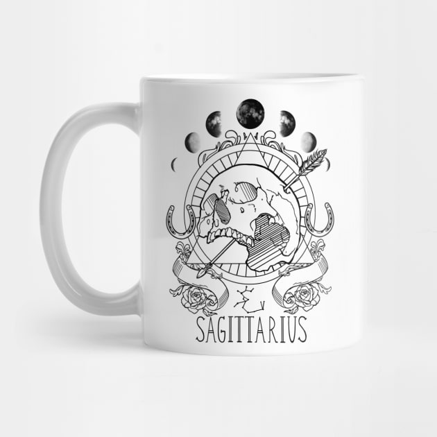 Zodiac Sagittarius by TheSaltyBuns